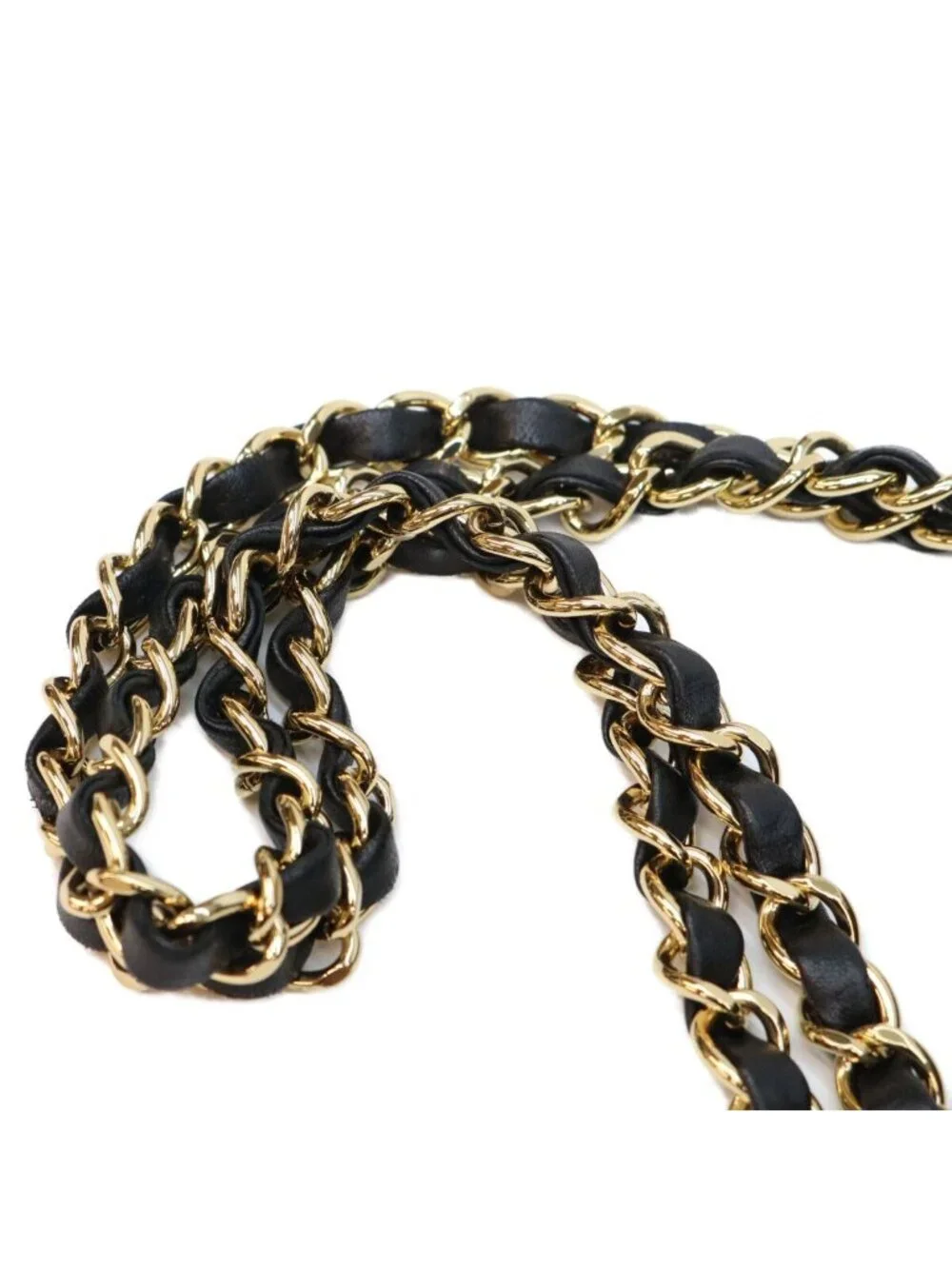 Chanel Black Lambskin Quilted 23 Shoulder Bag